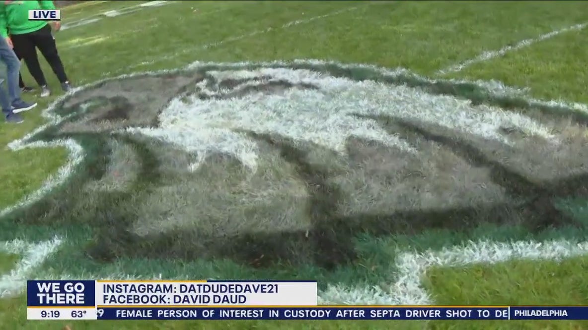 Local artist creates 'Lawn Jawns' for Philadelphia sports fans